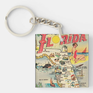 Grüße aus Florida Schlüsselanhänger