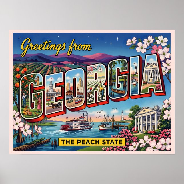 Grüße aus Georgia Poster (Vorne)