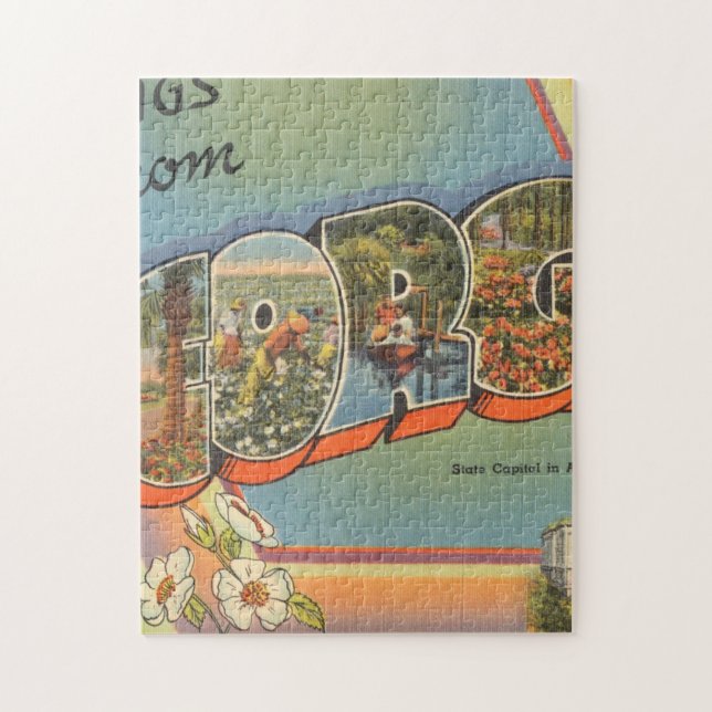 Grüße aus Georgia Puzzle (Vertikal)