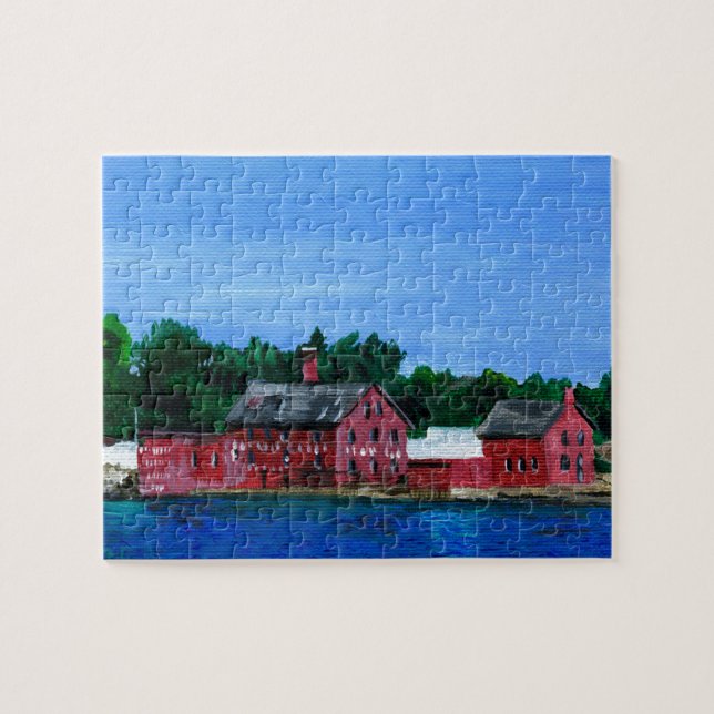 Grüße aus Gloucester, MA Puzzle (Horizontal)