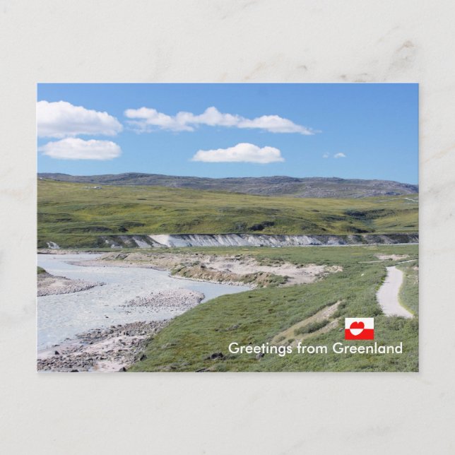 Grüße aus Grönland 224 Postkarte (Vorderseite)
