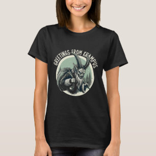Grüße aus Gruss Vom Krampus Weihnachtsfest T-Shirt