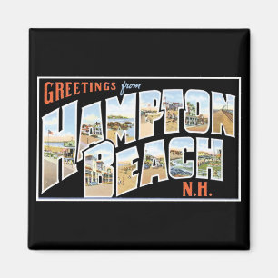 Grüße aus Hampton Beach, New Hampshire! Magnet