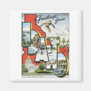 Grüße aus Idaho Magnet