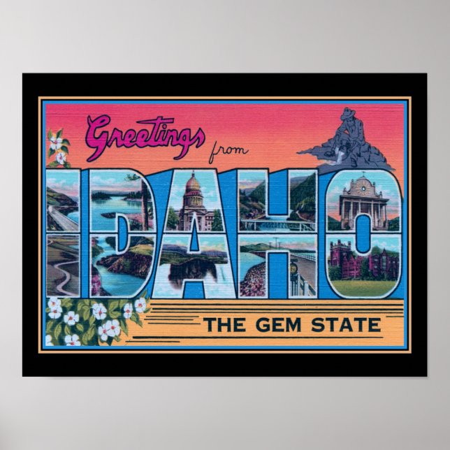 Grüße aus Idaho Poster (Vorne)