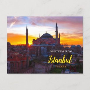 Grüße aus Istanbul Türkei Postcard Postkarte