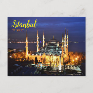 Grüße aus Istanbul Türkei Postkarte