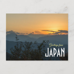 Grüße aus Japan Mount Fuji Postkarte