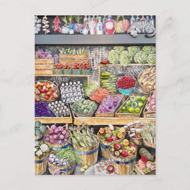 Grüße aus Kalifornien! Postkarte (Vorderseite)