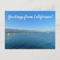 Grüße aus Kalifornien: Santa Barbara Postcard