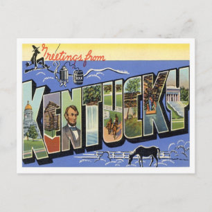 Grüße aus Kentucky Postkarte