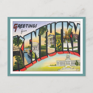 Grüße aus Kentucky Postkarte