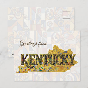 Grüße aus Kentucky Postkarte