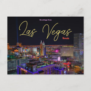 Grüße aus Las Vegas Nevada Postkarte