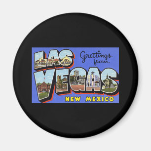 Grüße aus Las Vegas New Mexico Magnet