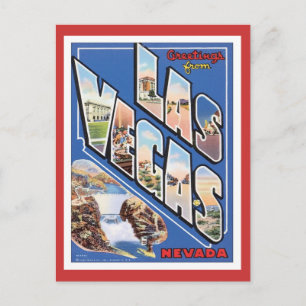 Grüße aus Las Vegas Postkarte
