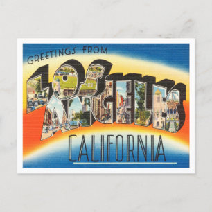Grüße aus Los Angeles, California Reise Postkarte