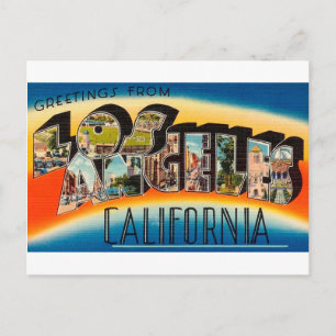Grüße aus Los Angeles Postkarte