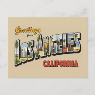 Grüße aus Los Angeles Postkarte