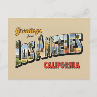 Grüße aus Los Angeles Postkarte