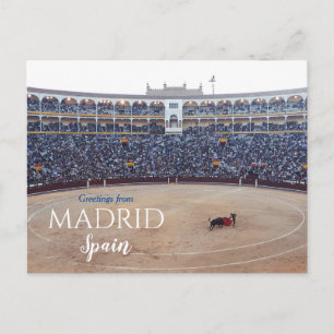Grüße aus Madrid Spanien Postkarte