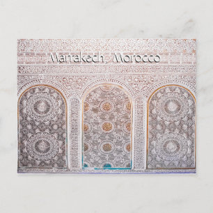 Grüße aus Marrakech Marokko Postkarte