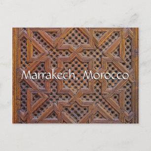 Grüße aus Marrakesch Marokko Postkarte