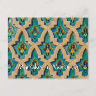 Grüße aus Marrakesch Marokko Postkarte