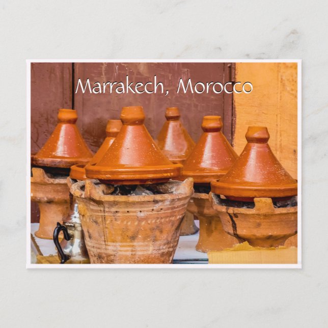 Grüße aus Marrakesch Postkarte (Vorderseite)