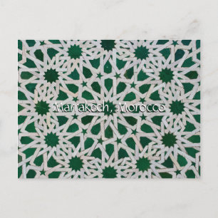 Grüße aus Marrakesch Postkarte