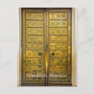 Grüße aus Marrakesch Postkarte