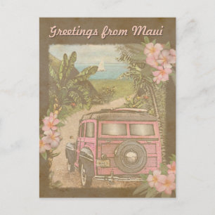 Grüße aus Maui Postkarte