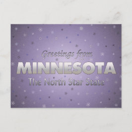 Grüße aus Minnesota Postkarte