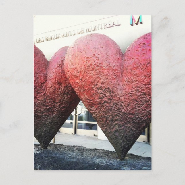 Grüße aus Montreal Postkarte (Vorderseite)
