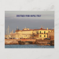 Grüße aus Napoli, Italien Postkarte