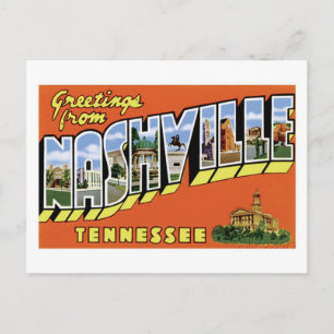 Grüße aus Nashville! Postkarte