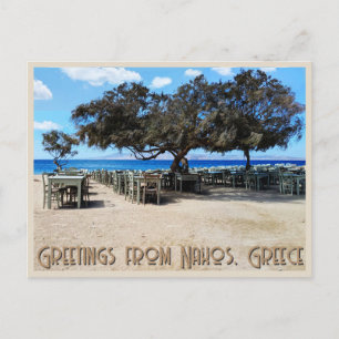 Grüße aus Naxos, Griechenland Postkarte