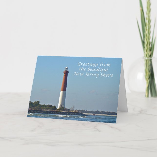 Grüße aus New Jersey - Barnegat Light Karte (Vorderseite)