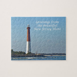 Grüße aus New Jersey - Barnegat Light Puzzle