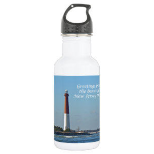 Grüße aus New Jersey - Barnegat Light Trinkflasche