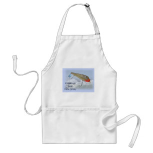 Grüße aus New Jersey Fishing Lure Schürze
