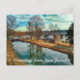 Grüße aus New Jersey Postcard Postkarte