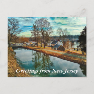 Grüße aus New Jersey Postcard Postkarte