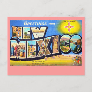 Grüße aus New Mexico Postkarte