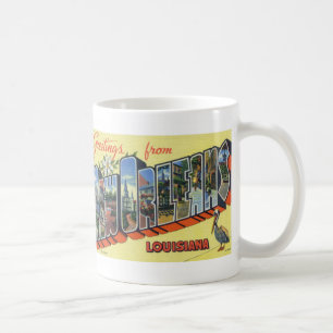 Grüße aus New Orleans LA Kaffeetasse