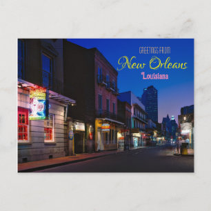 Grüße aus New Orleans Louisiana Postkarte