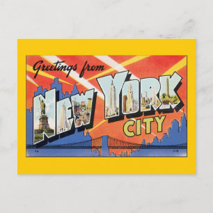 Grüße aus New York City Postkarte