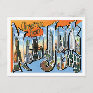 Grüße aus New York City Postkarte