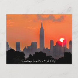 Grüße aus New York Postcard Postkarte