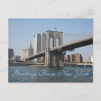 Grüße aus New York Postkarte